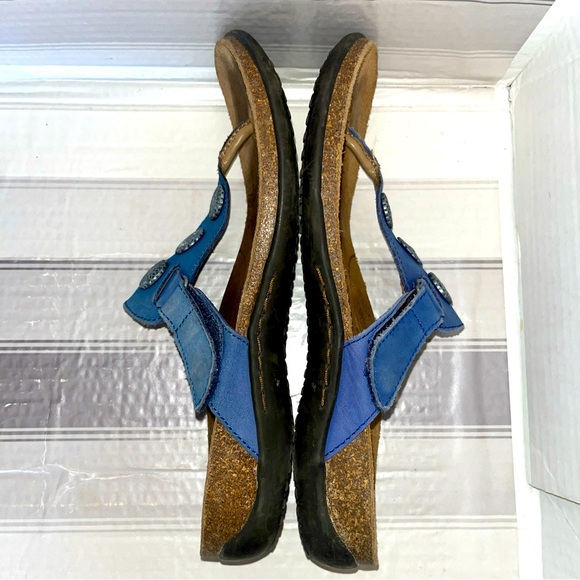 Orthaheel Sandals Women's Slip On Comfort US Size 8 Eu 39 Blue - Picture 5 of 6